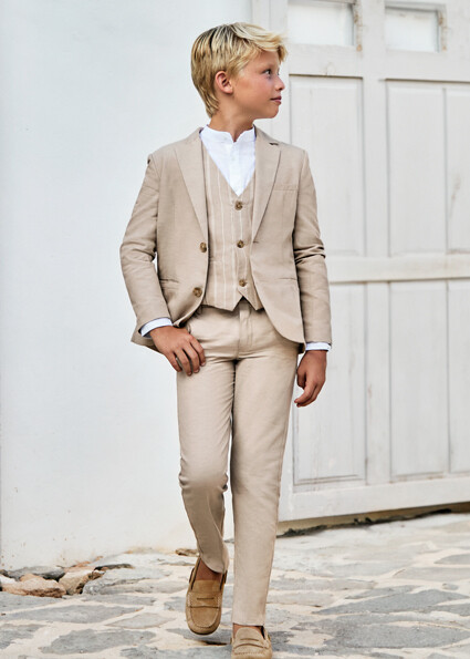 Nukutavake 6512 Boy's Reg. Fit Chino Dress Pants