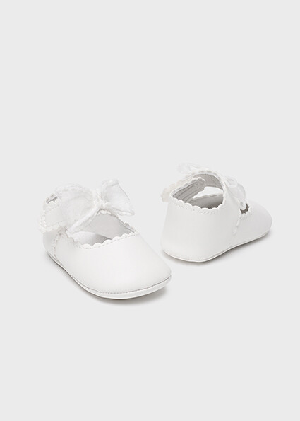 Mayoral 9742 Baby Girl's Bow Mary Jane Shoes