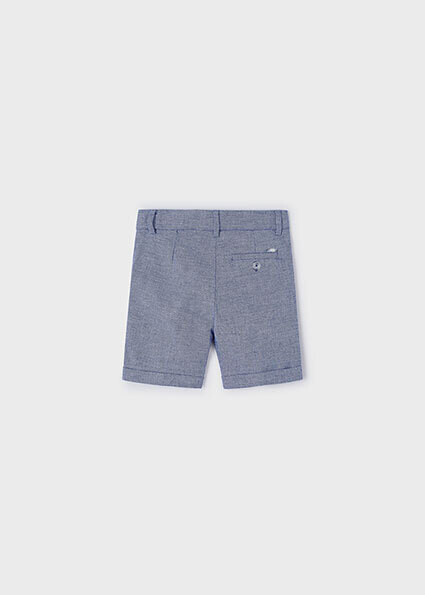 Mayoral 3267 Boy’s Linen Suiting Bermuda Shorts