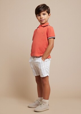 Mayoral 3279 Boy’s Striped Linen Shorts