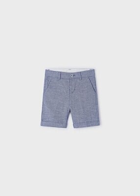 Mayoral 3267 Boy’s Linen Suiting Bermuda Shorts