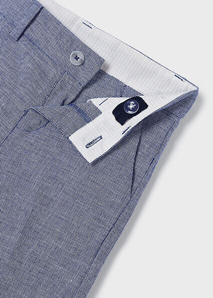 Mayoral 3267 Boy’s Linen Suiting Bermuda Shorts