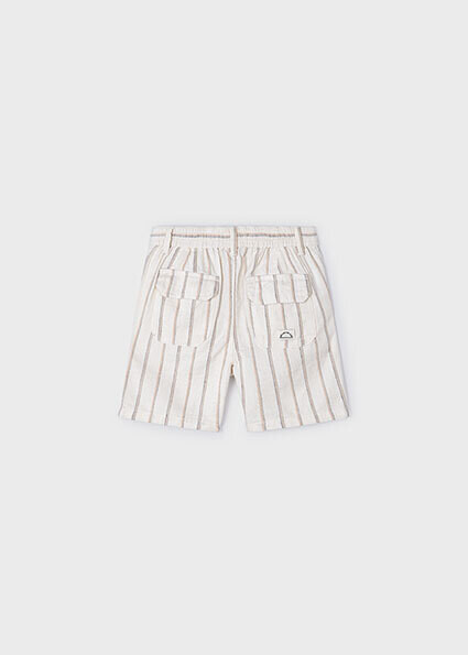 Mayoral 3279 Boy’s Striped Linen Shorts