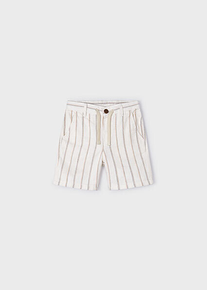 Mayoral 3279 Boy’s Striped Linen Shorts