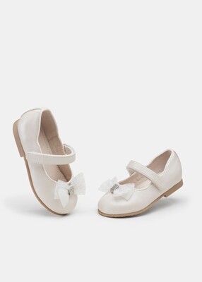 Mayoral 41537 Girl's Ceremony Mary Jane Shoes