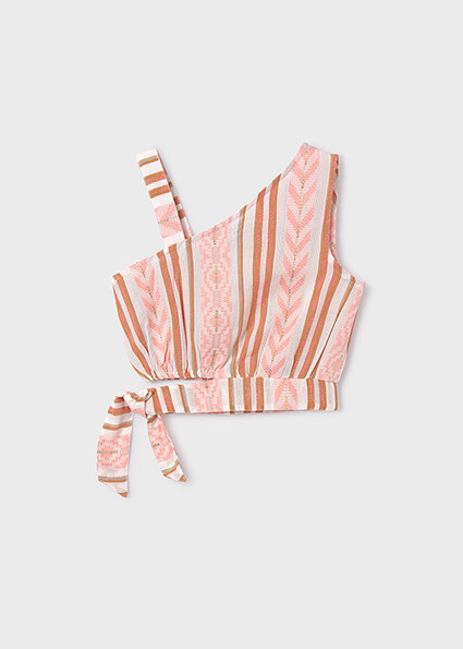 Mayoral 6022 Girl's SL Jaquard Top