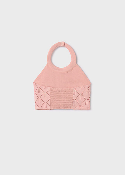 Mayoral 6025 Girl’s Openwork Crocheted Top