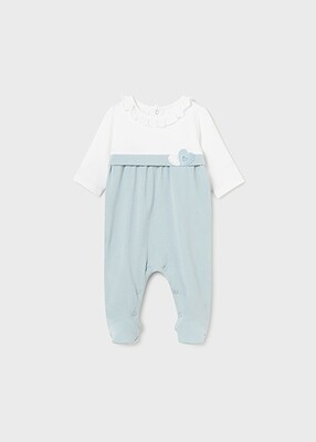 Mayoral 1709 Baby Girl’s Long Onesie/