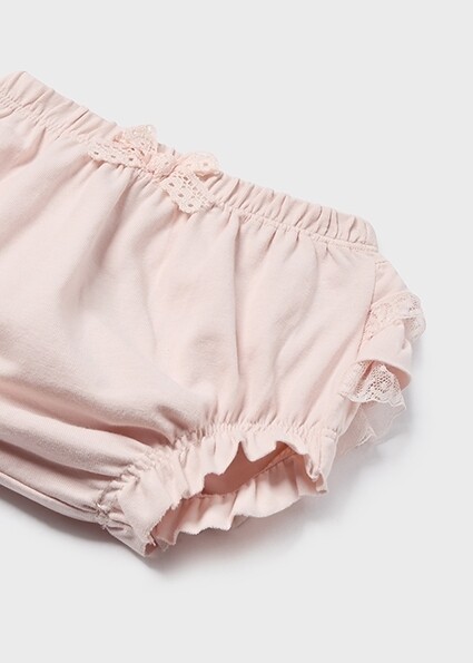 Mayoral 9698 Baby Girl's Knit Ruffle Diaper Cover