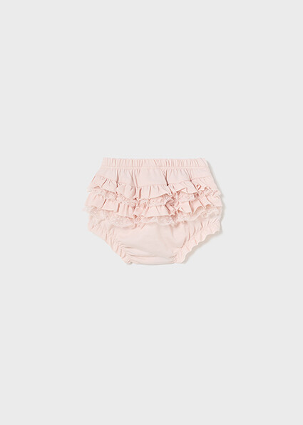 Mayoral 9698 Baby Girl's Knit Ruffle Diaper Cover