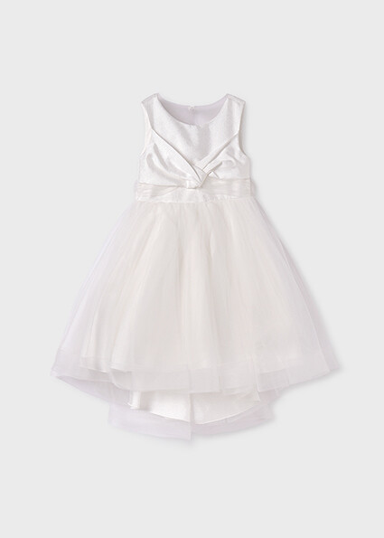 Abel & Lula 5037 Girl’s Shimmer Tulle Dress