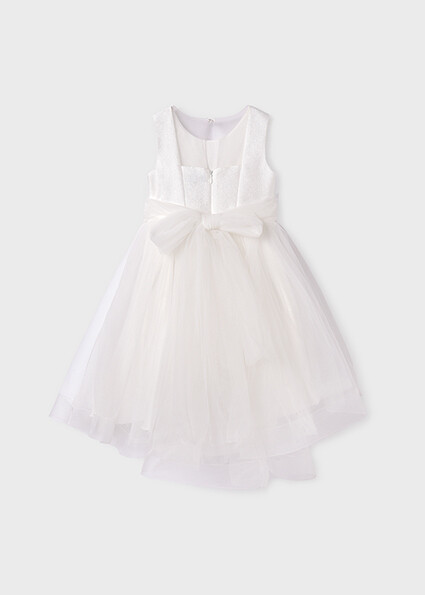 Abel & Lula 5037 Girl’s Shimmer Tulle Dress