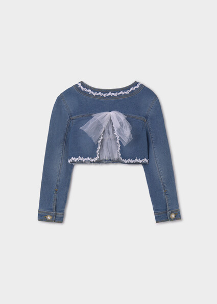 Abel & Lula 5369 Girl's Long Sleeve Denim Jacket
