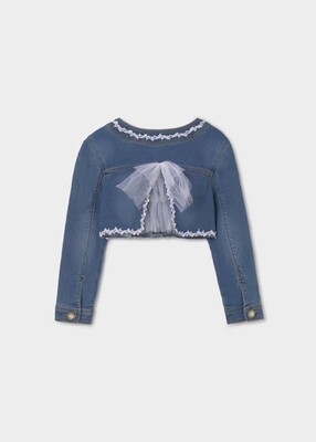 Abel & Lula 5369 Girl's LS Denim Jacket/