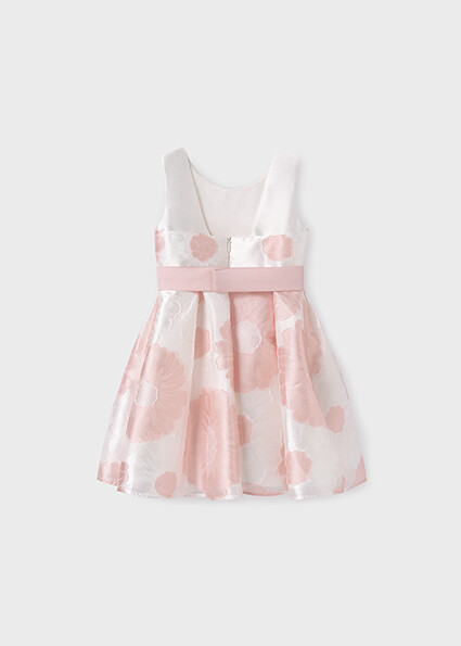 Abel & Lula 5040 Girl's SL FLoral Fil Coupe Dress