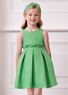 Abel & Lula 5050 Girl's SL Shantung Dress