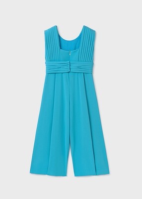 Abel & Lula 5271 Girl's SL Fluid Crepe Jumpsuit/