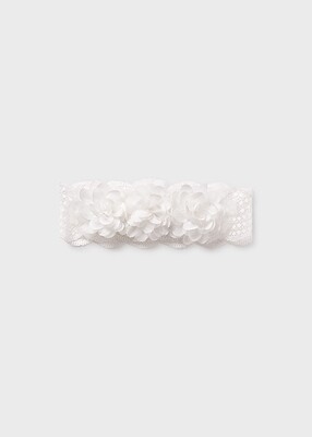 Abel & Lula 5427 Baby Girl's OS Lace & Tulle Headband