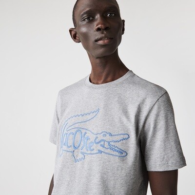 Lacoste TH0051 52 4JV Men’s T-Shirt – Grey