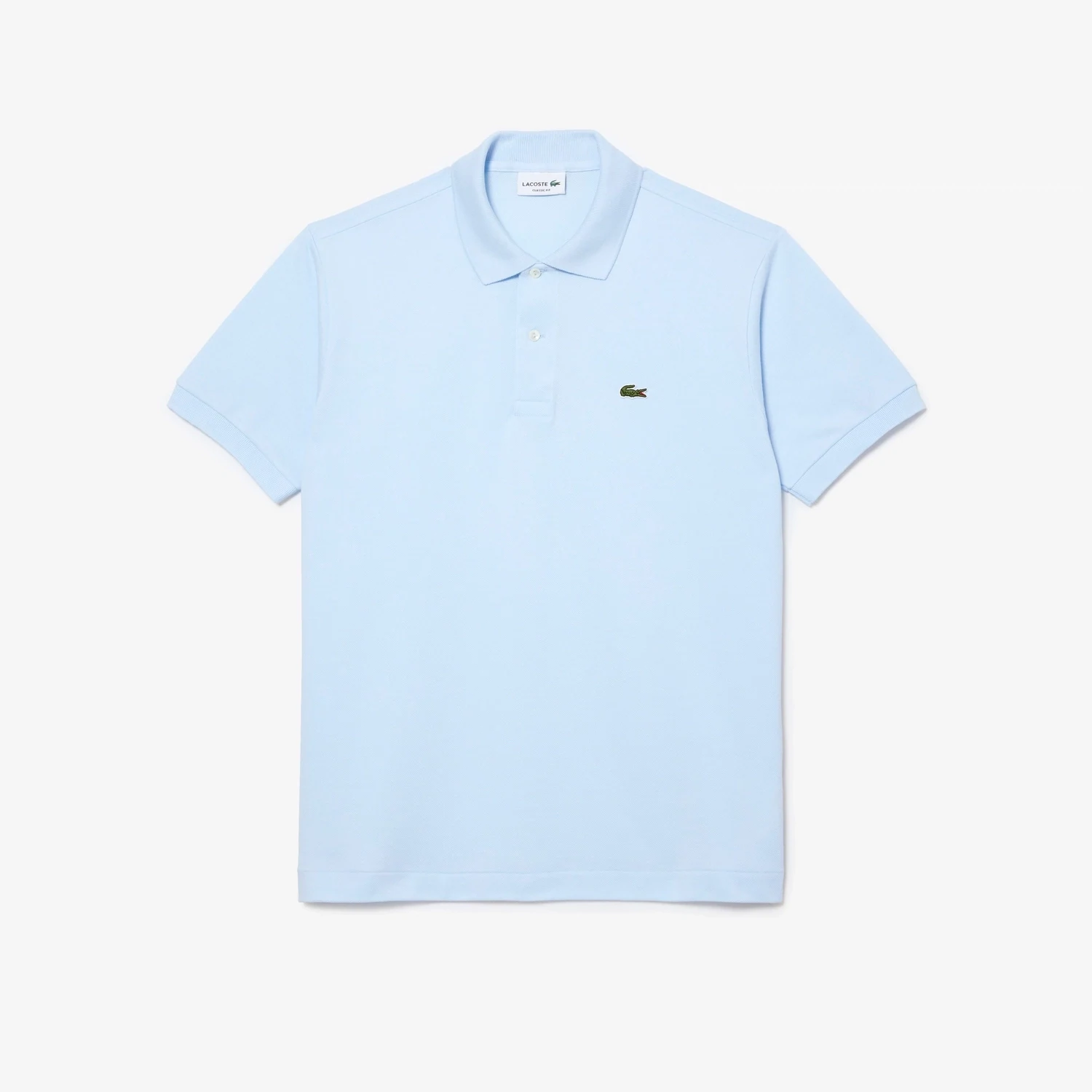 Lacoste L.12.12 52 T01 Men’s Short Sleeve Classic Fit Polo Shirt – Light Blue