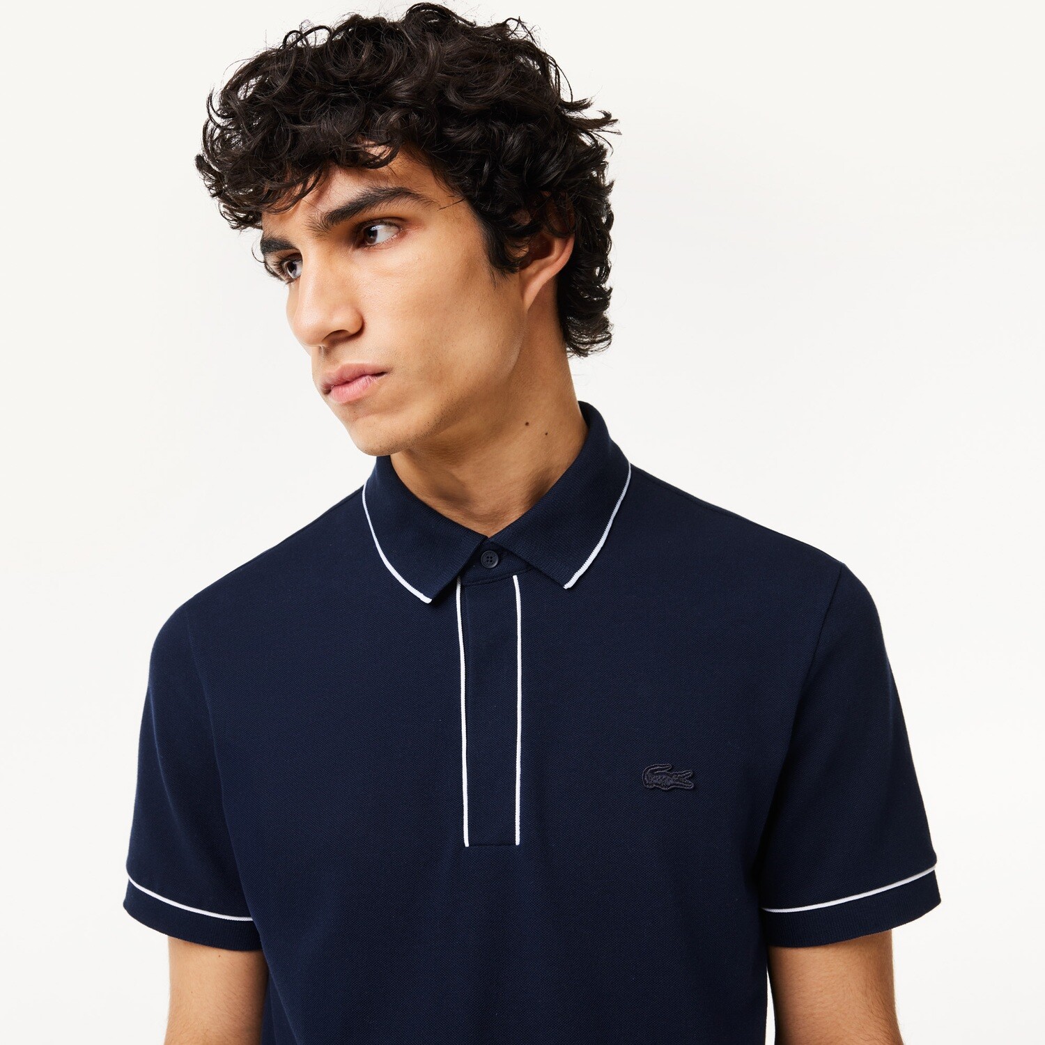 LACOSTE ポロシャツ US 5 Lacoste PH8184 52 166 Men's Polo /NAVY