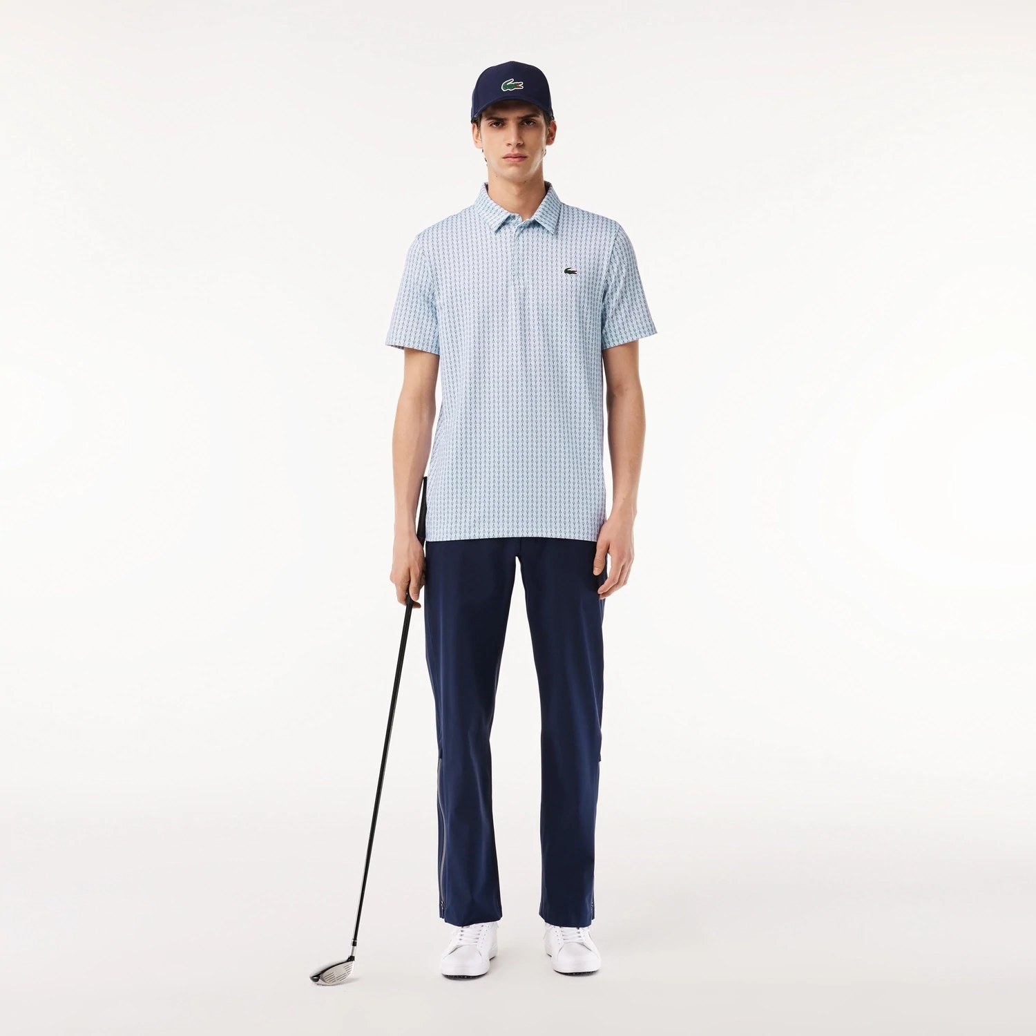Lacoste DH5175 52 S14 Men’s Short Sleeve Classic Fit Polo Shirt – Blue Golf