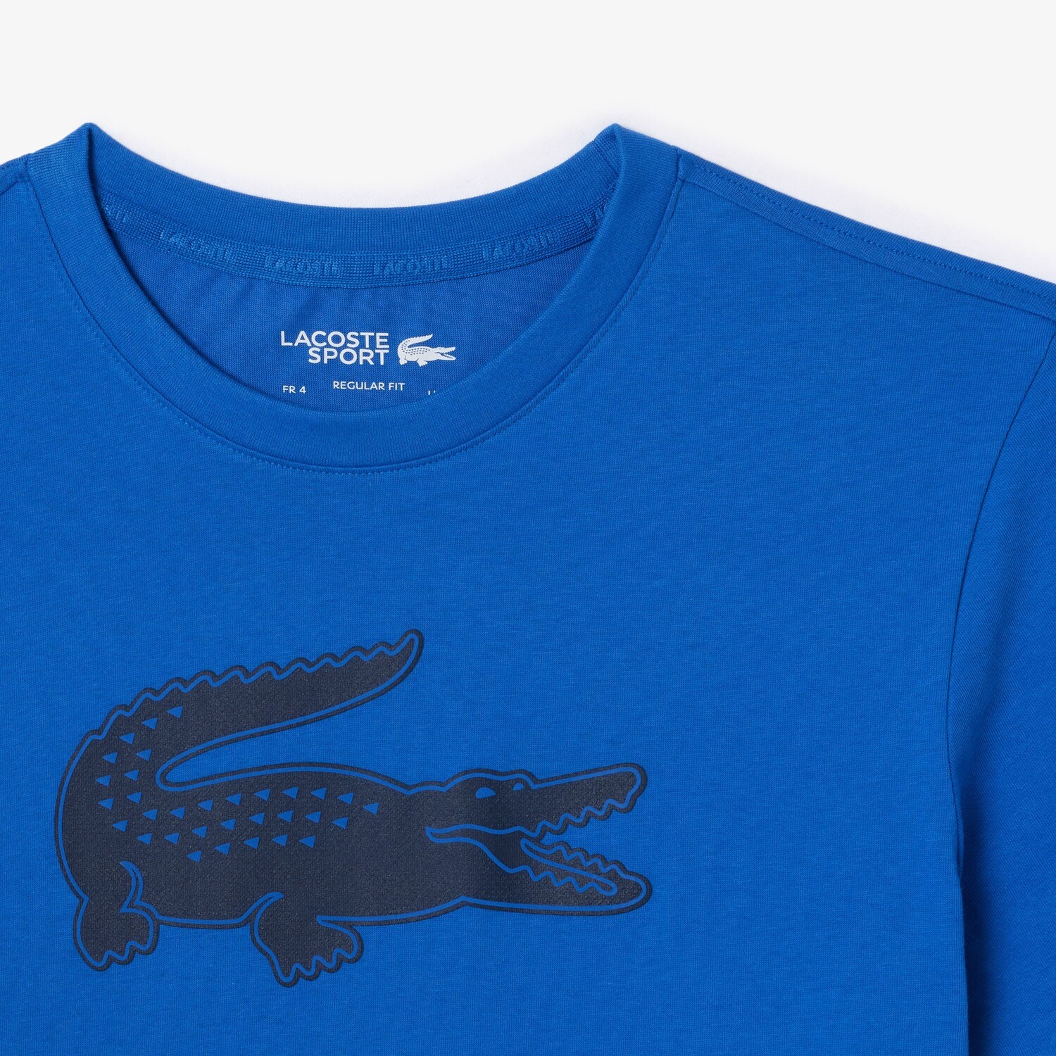 Lacoste TH2042 52 IUU Men’s T-Shirt /BLUE w – Navy Logo