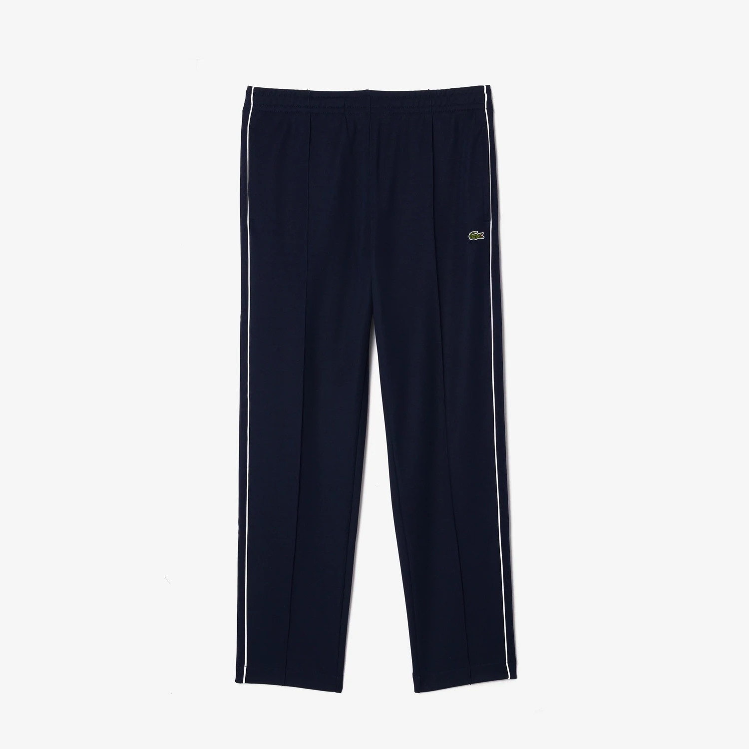 Lacoste XH1412 52 166 Navy Joggers For Men with white line across