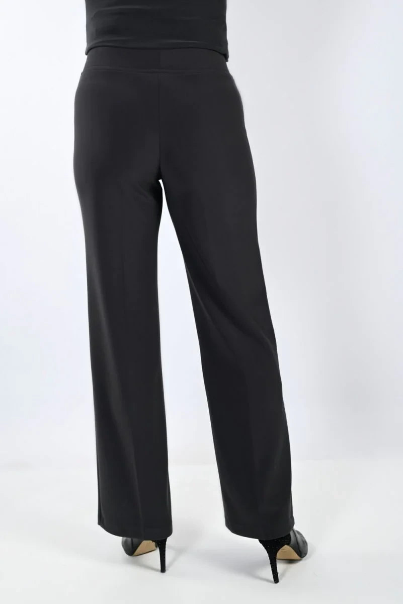 Frank Lyman 233015 Women’s Wide Leg Stretch Pants – Black