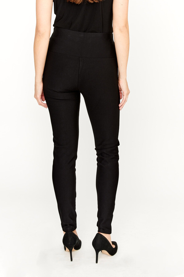 Frank Lyman 233861U Women's Wide Band Slim Pants – Black