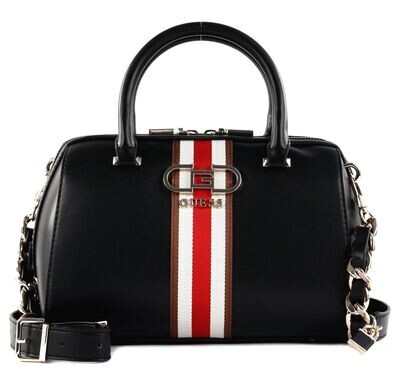 Guess VG930705 Women's Nelka Box Satchel – Black