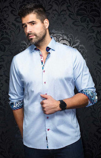 Au Noir MIRON Men’s LS Dress Shirt/