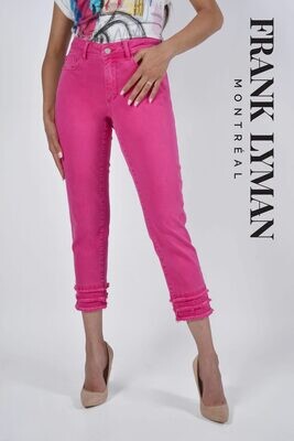 Frank Lyman 226142U Women's Skinny Jeans/ FUCHSIA