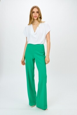 Joseph Ribkoff 233787 Women's Wide-Leg Pants – True Emerald