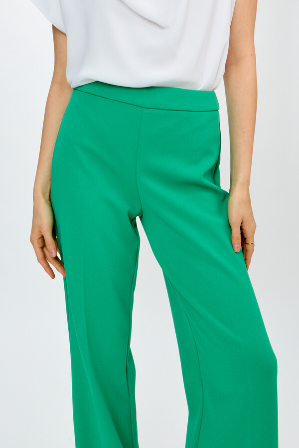 Joseph Ribkoff 233787 Women's Wide-Leg Pants – True Emerald