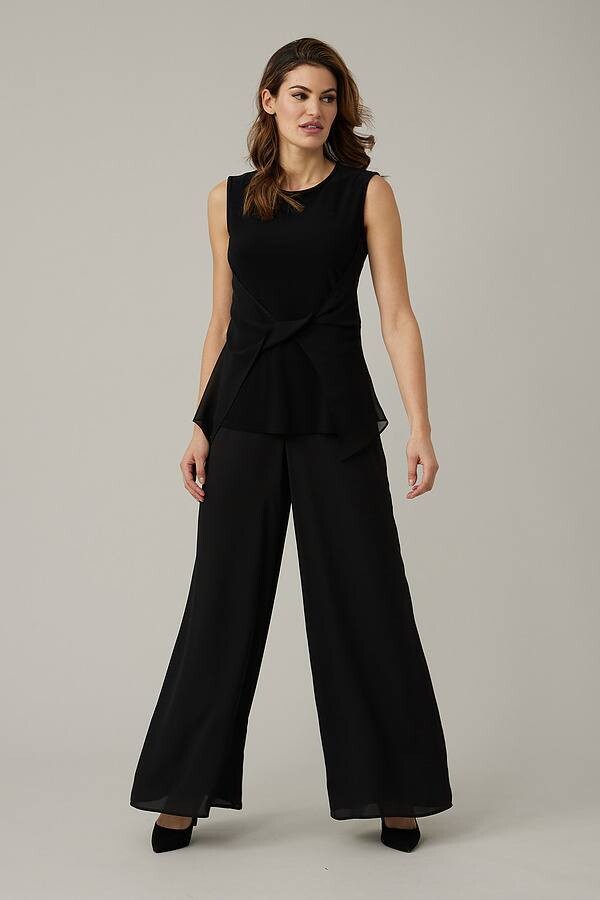 Jospeh Ribkoff 221345 Women’s High-Rise Wide Leg Pants – Black