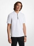 Michael Kors CS350DD2ZY  Men’s SS Zip Logo Polo/