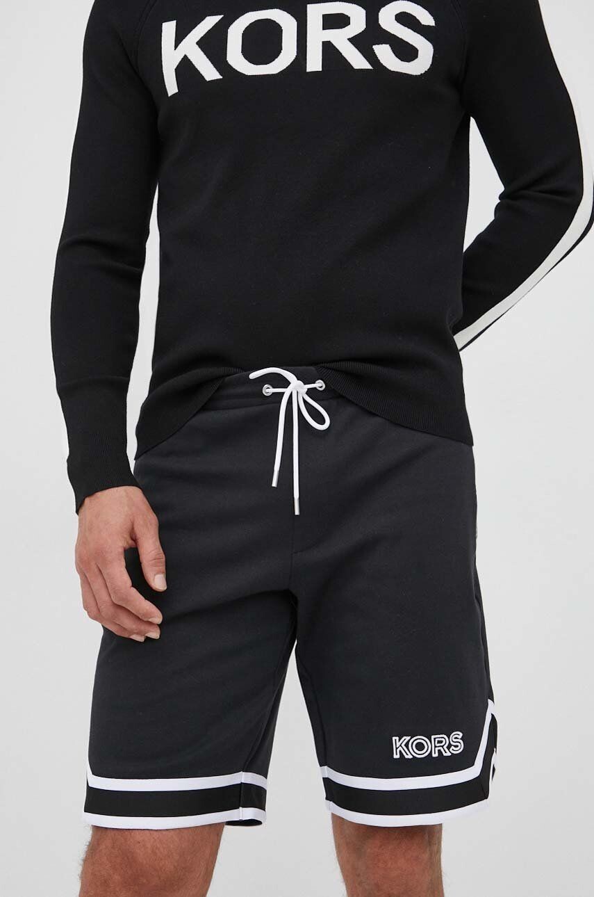 Michael Kors CS250Q25MF Mens Black and White Shorts