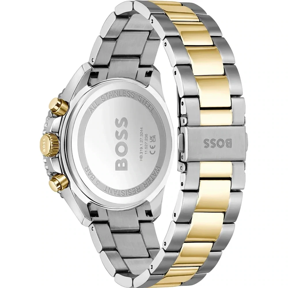 Boss 1514144 Men’s Two Tone Yellow Gold & Silver Watch