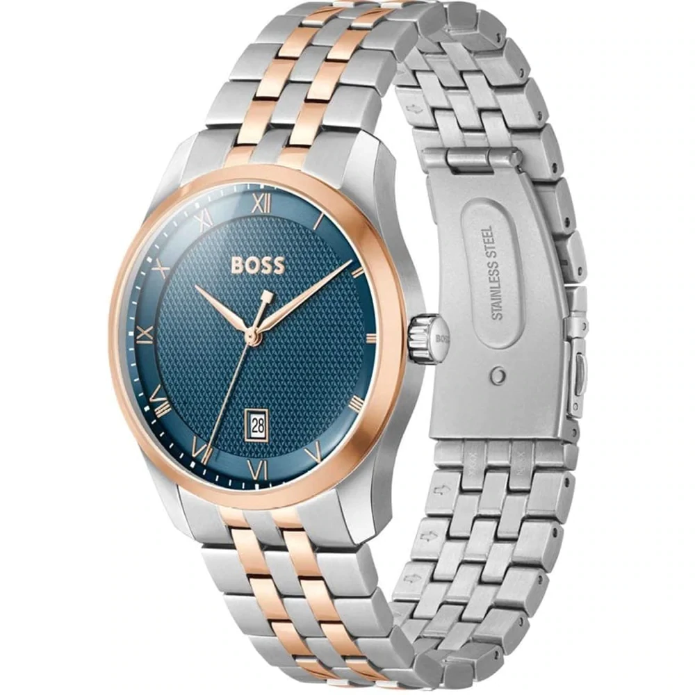 Boss 1514135 Men’s Two Tone Rose Gold & Silver Watch