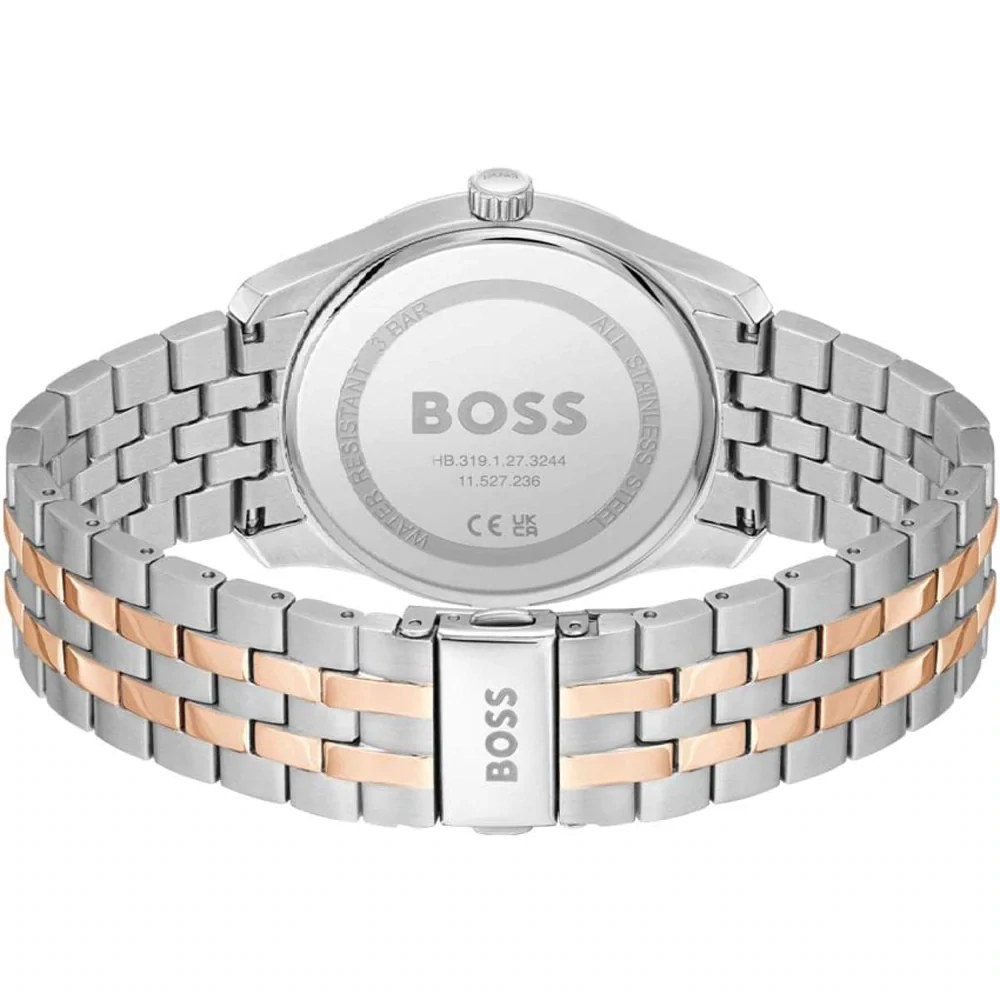Boss 1514135 Men’s Two Tone Rose Gold & Silver Watch