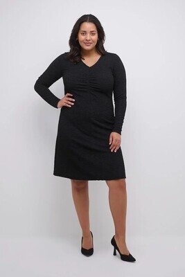 Kaffe Curve 10581799 Women’s V-Neck Ronja Dress/