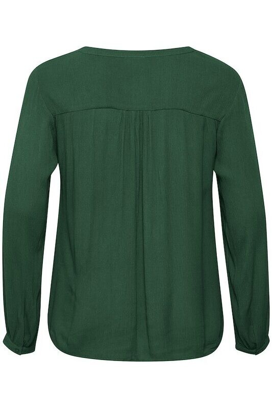 Kaffe Curve 10580001 Women’s LS Ami Blouse/ AVENTURINE