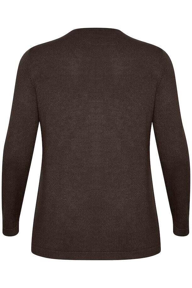 Kaffe Curve 10580339 Women’s Long Sleeve Farsia Cardigan – Java