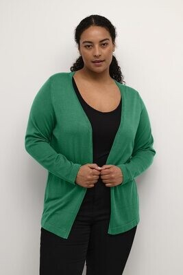 Kaffe Curve 10580339 Women’s Long Sleeve Farsia Cardigan – Aventurine