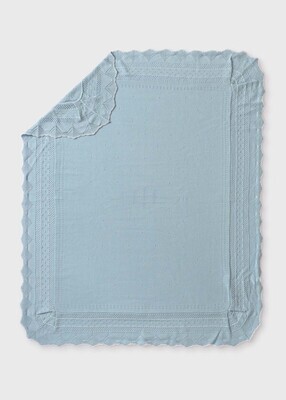 Mayoral 9393 Baby Girl's OS Knit Ruffled Shawl