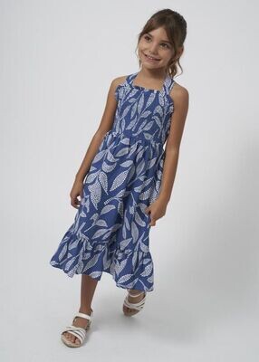 Mayoral 6962 Girl's SL Midi Print Dress