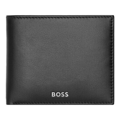 Hugo Boss HLW403A Men's Wallet/ SMOOTH BLACK