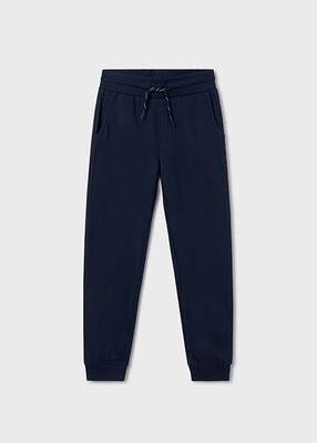 Mayoral 744 boys navy blue joggers with drawstring – Marino