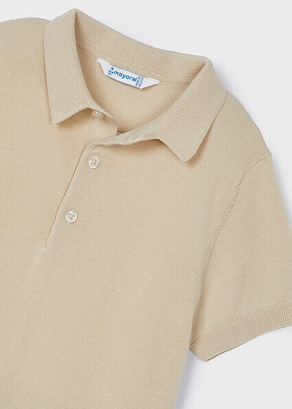 Mayoral 3101 Boy’s Short Sleeve Knit Polo Shirt